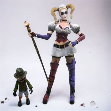 Play Arts Kai Harley Quinn Arkham Asylum Gotham Collectables