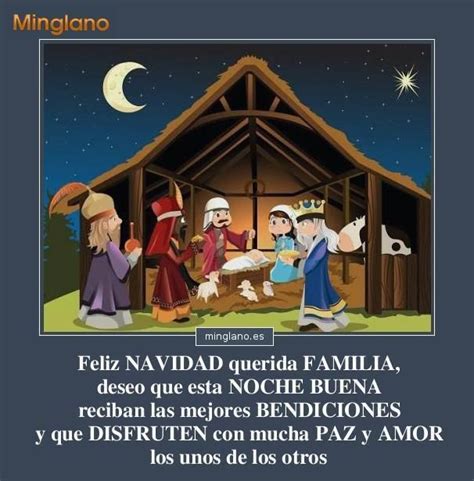 Frase de Feliz Navidad para mi familia con imágenes bonitas Frases