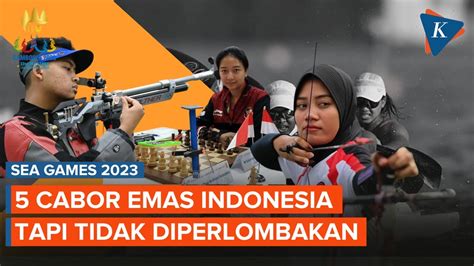 5 Cabor Pendulang Emas Indonesia Tetapi Tidak Diperlombakan Di SEA