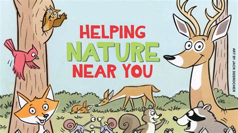 Helping Nature Near You Nwf Ranger Rick