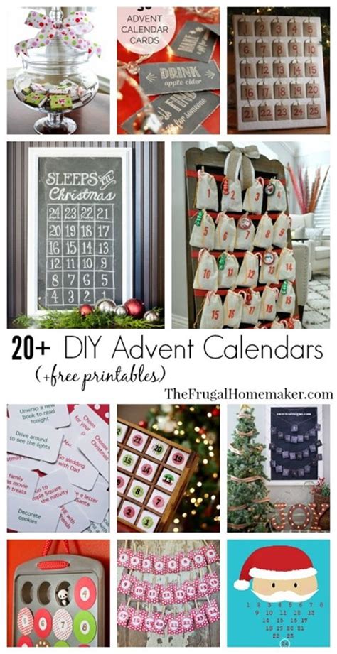 Diy Advent Calendar Ideas Christmas Countdown Diy Advent Calendar