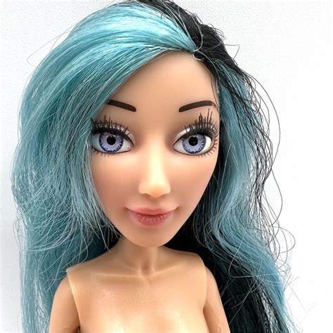 Mga Toys Mga Project Mc2 Devon Dmarco Nude Doll Only Black And Blue Hair Poshmark