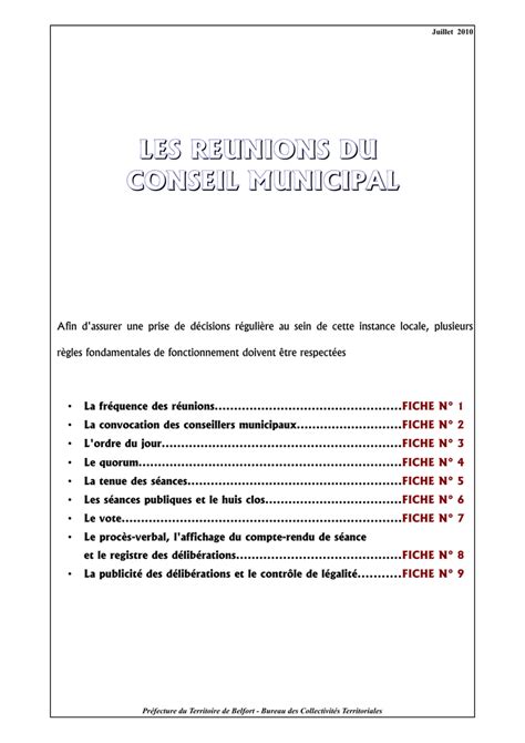 EXTRAIT du registre des délibérations du Conseil Municipal