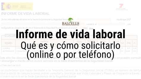 Qué es y cómo se solicita el informe de vida laboral Paso a Paso