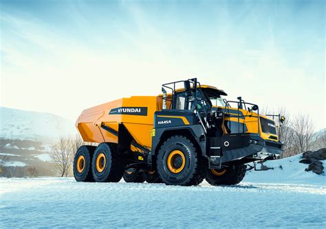 Hyundai Complements Programme With Two Articulated Dump Trucks