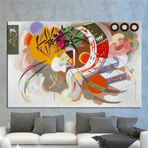 Wassily Kandinsky D Canvas Famous D Canvas Modern Wall Art