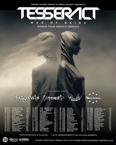 Event Tesseract 23 01 2024 Paris Bataclan France