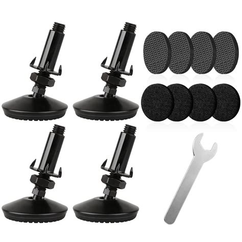 Buy 4 Set M10 Swivel Adjustable Leveling Feet Heavy Duty Height