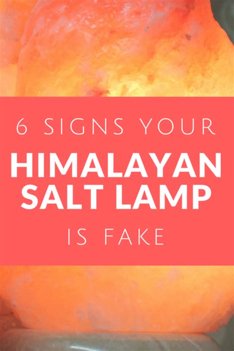 6 Signs Your Himalayan Salt Lamp Is Fake Crystal Factory Himalayan