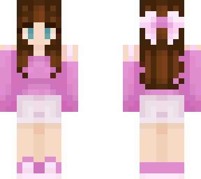 New Purple Girl Skin | Minecraft Skin