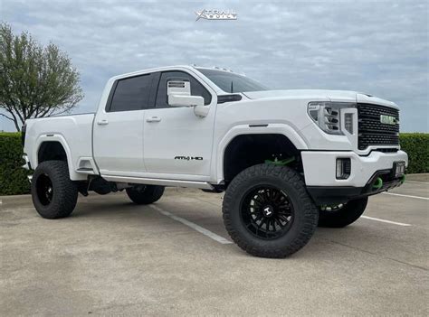 2020 Gmc Sierra 2500 Hd Wheel Offset Aggressive 1 Outside Fender Suspension Lift 6 5