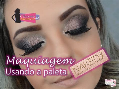 Maquiagem Usando A Paleta Naked Youtube