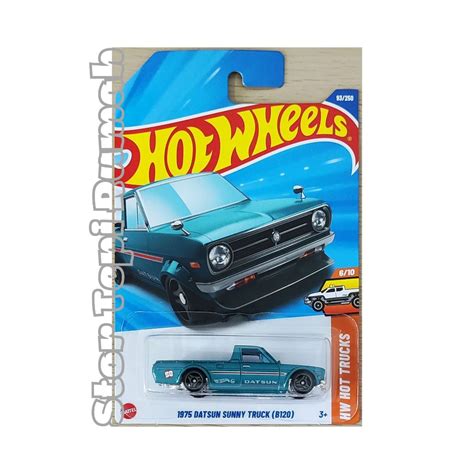 Hot Wheels 1975 Datsun Sunny Truck B120 HW Trucks Shopee Malaysia