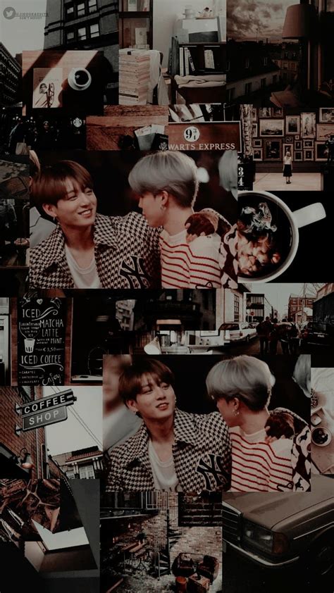 Jikook Aesthetic Credits To Twitter Jikookaedits © Jimin Jungkook