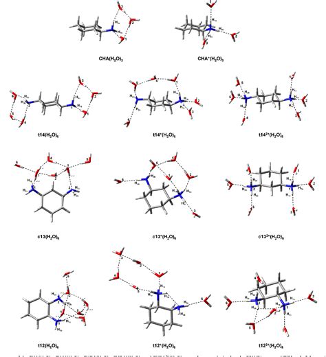 Figure From Molecular Insight Into The Aminewater Interaction A