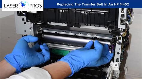 How To Replace Itb Intermediate Transfer Belt On Hp Clj Off