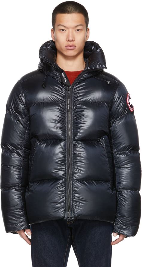 Canada Goose Black Down Packable Crofton Puffer Jacket