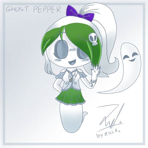 Ghost Pepper Pvz2 Chibi Version By Itzziee On Deviantart