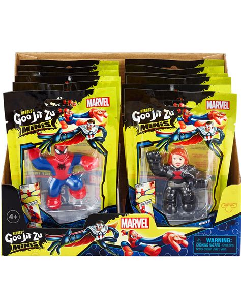 Heroes Of Goo Jit Zu S Marvel Mini Hero Assorted Tumbleweed Toys