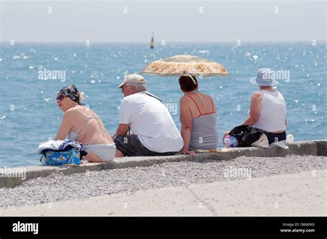 Beach Yalta Crimea Ukraine Eastern Europe Stock Photo 56686940 Alamy