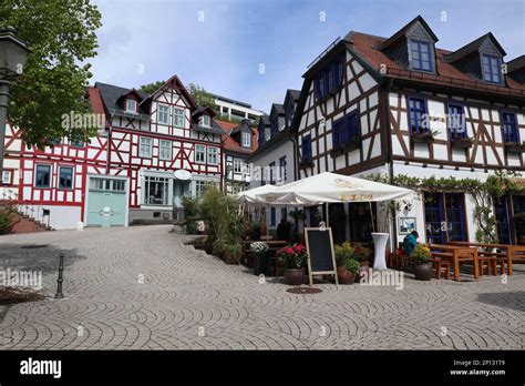 Old Town Of Idstein In Germany Stock Photo Alamy