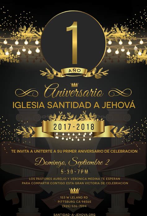 Celebración Del Aniversario De La Iglesia