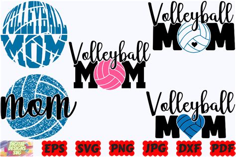 Volleyball Mom Svg Volleyball Svg Png Graphic By Digitaldesignssvgbundle · Creative Fabrica