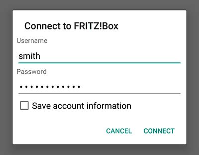 Setting Up A VPN To The FRITZ Box In Android FRITZ Box 7490 AVM