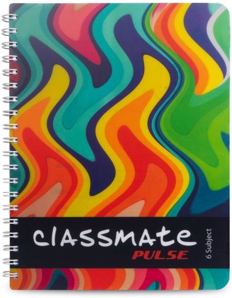 Classmate Pulse Regular Notebook Unruled 300 Pages Price In India Buy Classmate Pulse Regular