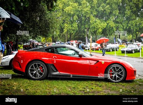 Red Ferrari 599 GTO Stock Photo - Alamy