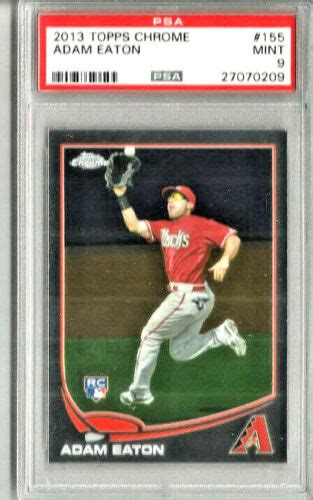 Topps Chrome Adam Eaton Psa Rc Ebay