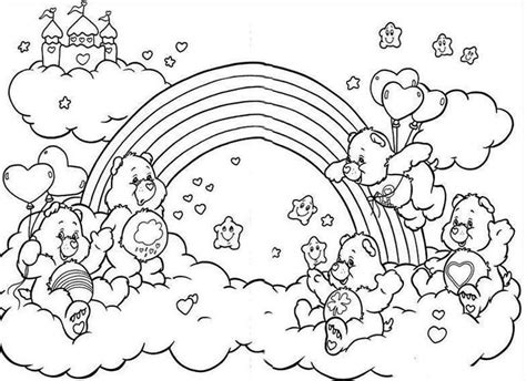 Unicorn Rainbow Coloring Pages - Coloring Home