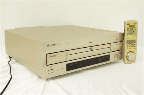 【傷や汚れあり】〇0328 1円【リモコン付！中古】pioneer Dvl 919 Cu Dv027 パイオニア Dvd Ld