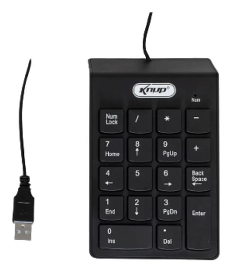 Teclado Numerico Usb Kp A Knup Und Papelmax Papelaria