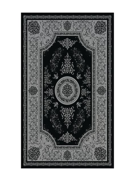 Black Washable Rugs