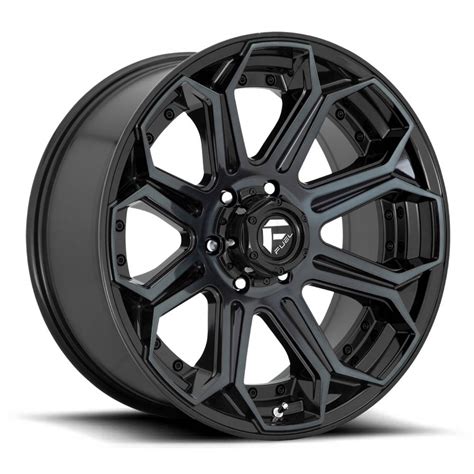 Fuel 1pc D704 Siege Gloss Machined Double Dark Tint Wheel 20 X 9 1 Offset 5x150 Bolt