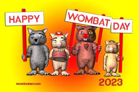 Wombat Day 2023 | Wombania the Comic Strip