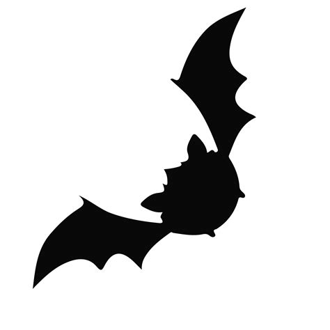 Halloween Bat Stencils - 15 Free PDF Printables | Printablee