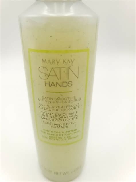 MARY KAY SATIN HANDS SMOOTHIE REFINING SHEA SCRUB 7 75OZ EBay