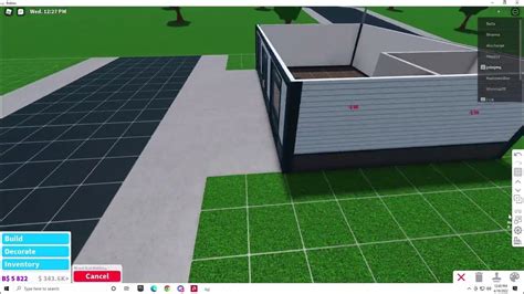 Building A Police Station In My New Bloxburg Town Roblox Youtube