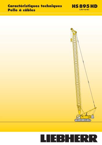 Fiche Technique Grue Liebherr