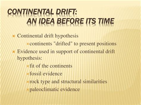 Ppt Plate Tectonics A Scientific Revolution Unfolds Powerpoint