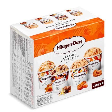 H Agen Dazs Caramel Collection Tarrinas De Crema De Helado Surtidas Con