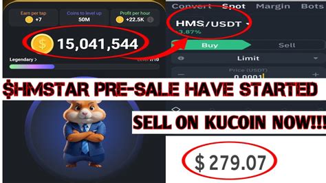 Hamster Kombat Pre Sale Have Started How To Sell Your Hmstar On