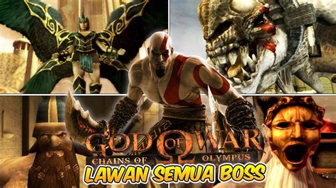 Aku Melawan Semua Boss Di God Of War Chain Of Olympus Youtube