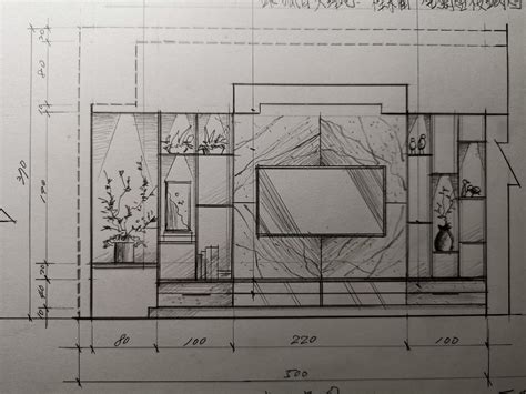 Tv Unit Furniture Plan And Elevation Design Dwg File Artofit