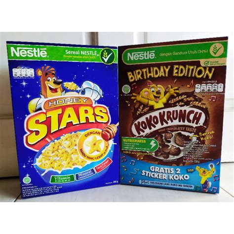 Jual Surabaya Gosend Cereal Nestle Milo Ball Koko Krunch Honey Stars