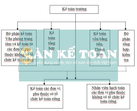 Tổng hợp hơn 63 về mô hình tổ chức phòng kế toán hay nhất