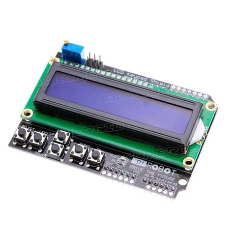 Display Lcd Keypad Shield X Teclado Botoes Para Arduino