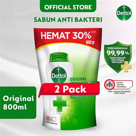 Jual Dettol Sabun Mandi Cair Anti Bakteri Original Gr X Shopee